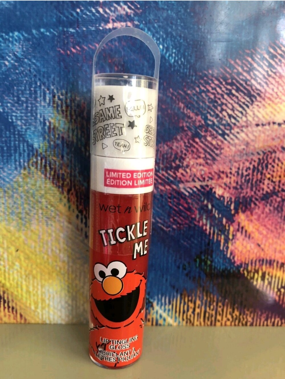 🆕WET N WILD SESAME STREET Tickle Me Lip Tingling Lip Gloss -SHADE 1115667-New